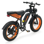 VIPCOO VM6 Fat Tyre Electric Bike 48V 18.2Ah | 20" All-Terrain E-Bike