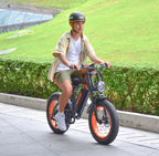 VIPCOO VM6 Fat Tyre Electric Bike 48V 18.2Ah | 20" All-Terrain E-Bike