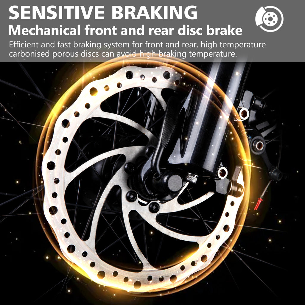 VIPCOO VM6 Fat Tyre Electric Bike 48V 18.2Ah | 20" All-Terrain E-Bike